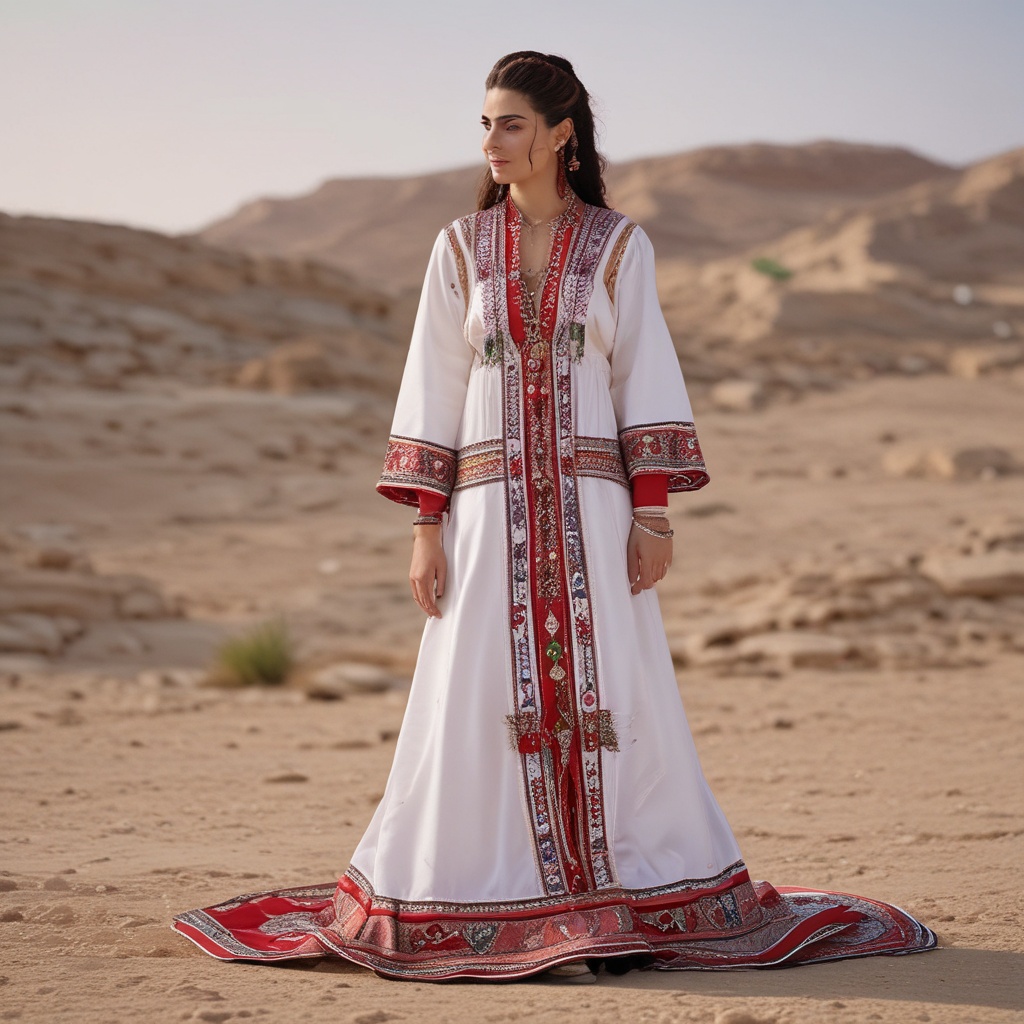 Jordanian Traditional Jordanian Dress product photograph